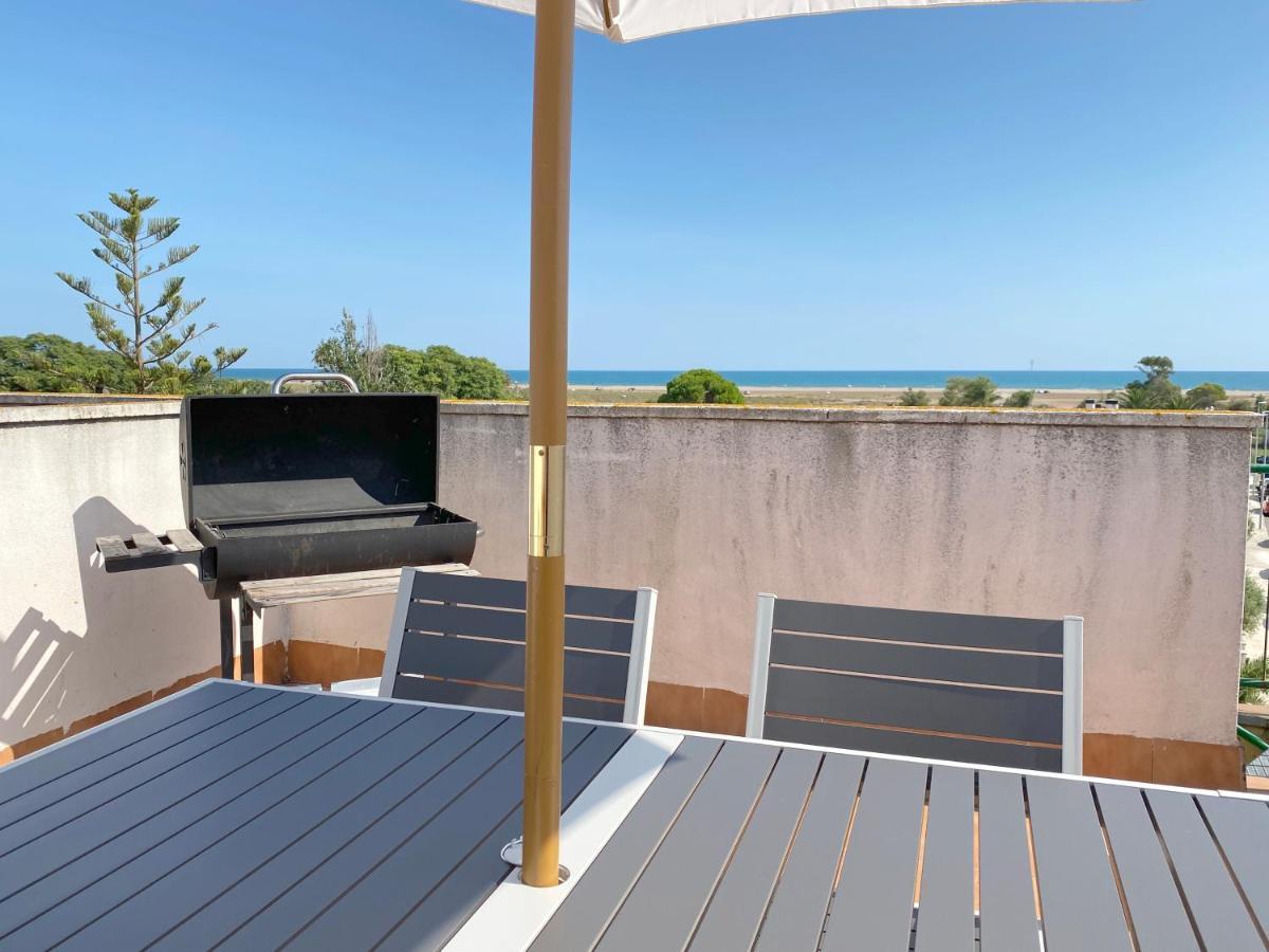 Vistas Al Mar Playa Eucaliptus, Con Solarium Privado Leilighet L'Eucaliptus Eksteriør bilde