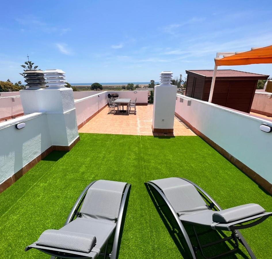 Vistas Al Mar Playa Eucaliptus, Con Solarium Privado Leilighet L'Eucaliptus Eksteriør bilde