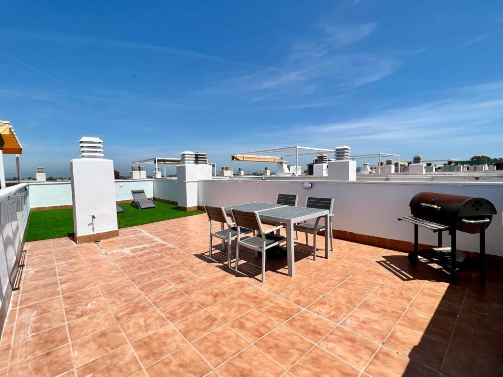 Vistas Al Mar Playa Eucaliptus, Con Solarium Privado Leilighet L'Eucaliptus Eksteriør bilde
