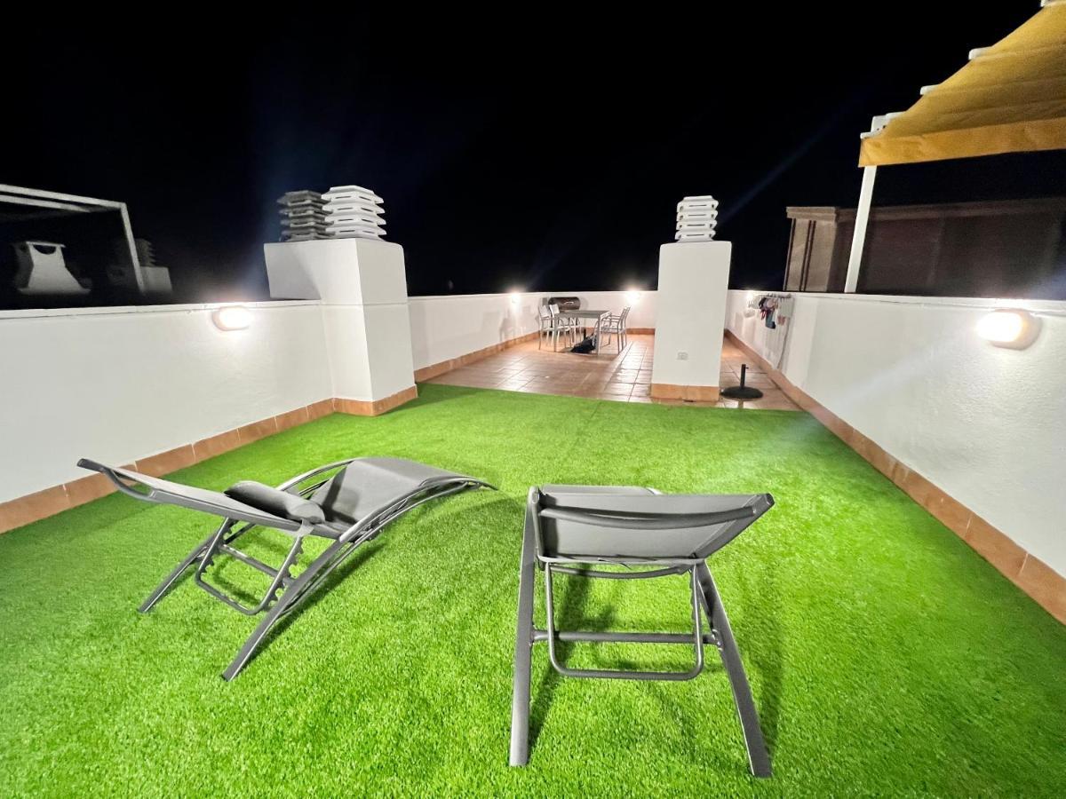 Vistas Al Mar Playa Eucaliptus, Con Solarium Privado Leilighet L'Eucaliptus Eksteriør bilde
