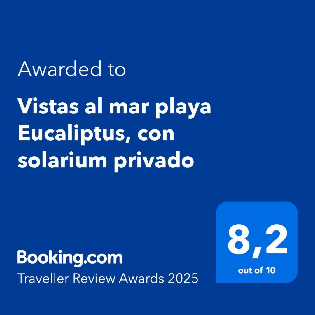 Vistas Al Mar Playa Eucaliptus, Con Solarium Privado Leilighet L'Eucaliptus Eksteriør bilde